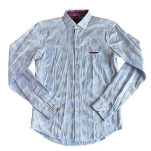 Eight X Exclusive for Buckle Slim Fit Long Sleeve Button Down Shirt